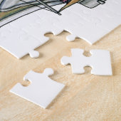 Niedlicher Lagerbewohner-Reise-Anhänger RV Puzzle (Seite)