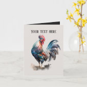 Niedlicher Länderhaufentext Karte (Gelbe Blume)