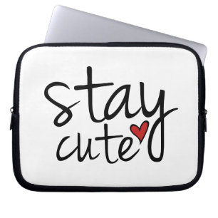 Niedlicher Laptop-Sieb bleibe Laptopschutzhülle