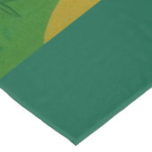 Niedlicher, launischer Leprechaun St. Patrick's Da Tischdecke (Schrägansicht)