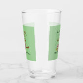 Niedlicher Lazy Sloth, der auf Baumwoll-Funny-Text Glas (Rechts)