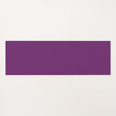 Niedlicher, lebendiger Lila Farbdesign-Individuell Yogamatte (Rückseite (Horizontal))
