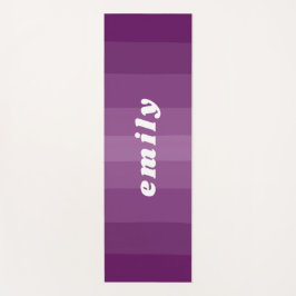 Niedlicher, lebendiger Lila Farbdesign-Individuell Yogamatte