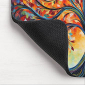 Niedlicher Lebensbaum Mousepad (Ecke)