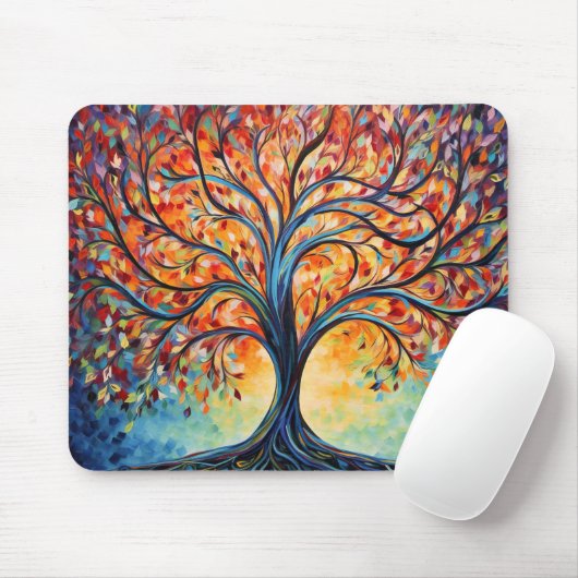 Niedlicher Lebensbaum Mousepad (Mit Mouse)