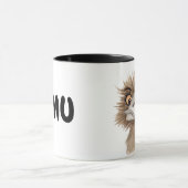 Niedlicher lebhafter australischer Emu Tasse (Zentrum)