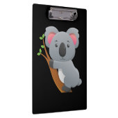 Niedlicher lebhafter Koala-Bär Klemmbrett (Rechts)