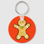 Niedlicher Lebkuchen Schlüsselanhänger (Vorderseite)