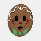 Niedlicher Lebkuchenjunge Weihnachtsschmuck (Rechts)