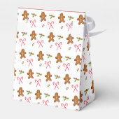 Niedlicher Lebkuchenmann Made with Liebe Cookie Geschenkschachtel (Rückseite)