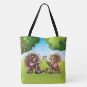 Niedlicher Lehrer / jedermann Tasche - Rückblick (Rückseite)