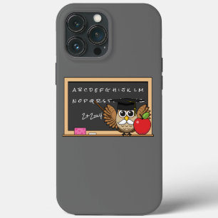 Niedlicher Lehrer mit Apple-Cartoon Case-Mate iPhone Hülle