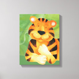 Niedlicher Leinwand-Wrapper Leinwanddruck