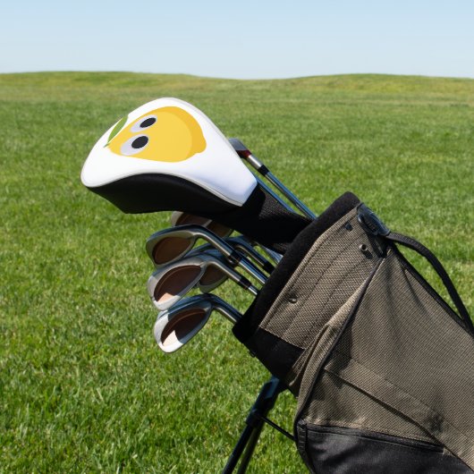 Niedlicher Lemon-Charakter mit Googly Eyes Golf Headcover (In SItu)