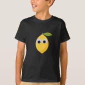 Niedlicher Lemon-Charakter mit Googly Eyes T-Shirt (Vorderseite)