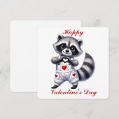 Niedlicher Lemur - Valentinstag Dankeskarte (Vorne/Hinten)