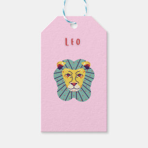 Niedlicher Leo, Tierkreiszeichen, Sternzeichen Dru Geschenkanhänger