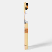 Niedlicher Leopard-Druck iPhone Hülle (Linke Seite)