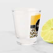 Niedlicher Leopard-Druck Schnapsglas (Links)