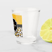Niedlicher Leopard-Druck Schnapsglas (Rechts)