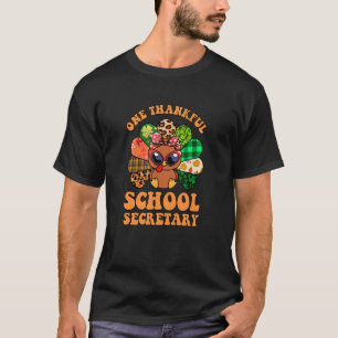 Niedlicher Leopard Ein dankbarer Schulsekretär Dan T-Shirt