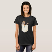 Niedlicher Leopard Gecko im Pocket Funny Gecko T-Shirt (Vorne ganz)