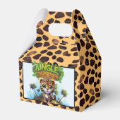 Niedlicher Leopard Print Jungle Safari Tier 🐆 Geschenkschachtel (Vorderseite)