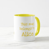 Niedlicher Leopardenmuschel Tasse (VorderseiteRechts)