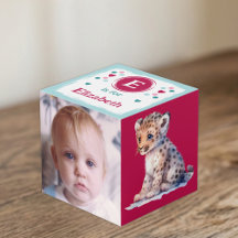 Niedlicher Leopardenname des Fotos Kinderzimmer pi