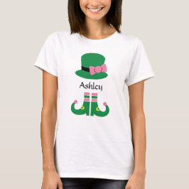 Niedlicher Leprechaun-Hut, der den T - Shirt von F