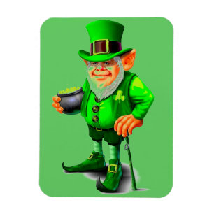 NIEDLICHER LEPRECHAUN-Magnet Magnet
