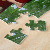 Niedlicher Leprechaun Shamrock Irische Folklore Ku Puzzle (Seite)
