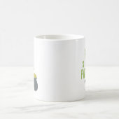 Niedlicher Leprechaun St. Patrick's Day Kaffeetasse (Mittel)