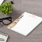 Niedlicher Lesekünstler Notizblock