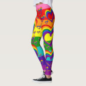 Niedlicher LGBTQ Gay Pride des lustigen Leggings (Links)