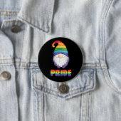 Niedlicher LGBTQ-Stolz Farbenfroher Regenbogen Button (Beispiel)