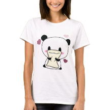 Niedlicher liebenswürdiger Panda-T - Shirt