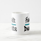 Niedlicher Lieblingstitel Kaffeetasse (Mittel)