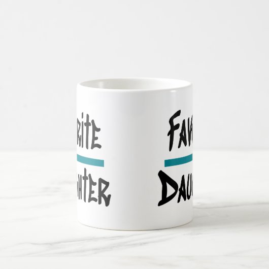 Niedlicher Lieblingstitel Kaffeetasse (Mittel)
