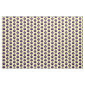 Niedlicher, lila Feigenfrucht-Cartoon Stoff (Yard (91,4 cm))