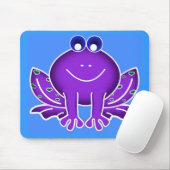 niedlicher lila Frosch Mousepad (Mit Mouse)