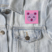 Niedlicher Lila Koala-Bär Button (Beispiel)