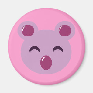 Niedlicher Lila Koala-Bär Magnet