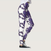 Niedlicher Lila Kraken Thunder_Cove Leggings (Rechts)