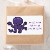 Niedlicher Lila Oktopus Thunder_Cove (Insitu)