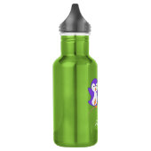 Niedlicher Lila Pinguin Trinkflasche (Links)
