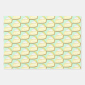 Niedlicher Limoner Kuchen Geschenkpapier Set (Vorderseite 2)