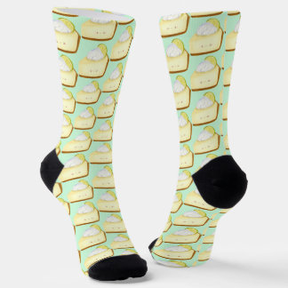 Niedlicher Limoner Kuchen Socken