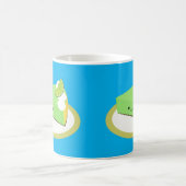 Niedlicher Limoner Kuchen Zweifarbige Tasse (Mittel)