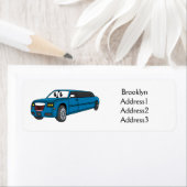 Niedlicher Limousinen-Cartoon (Insitu)